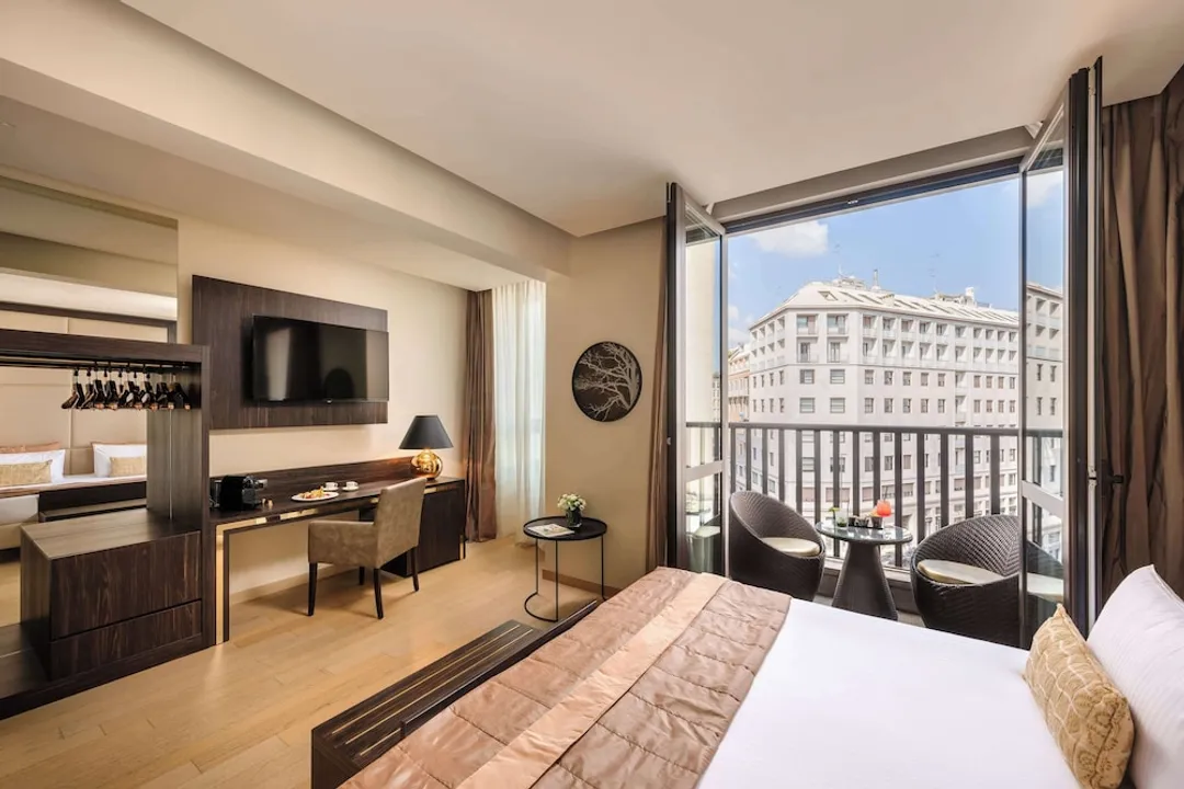 The Square Milano Duomo - Preferred Hotels & Resorts-Exclusive Double or Twin Room, Balcony, City View-2
