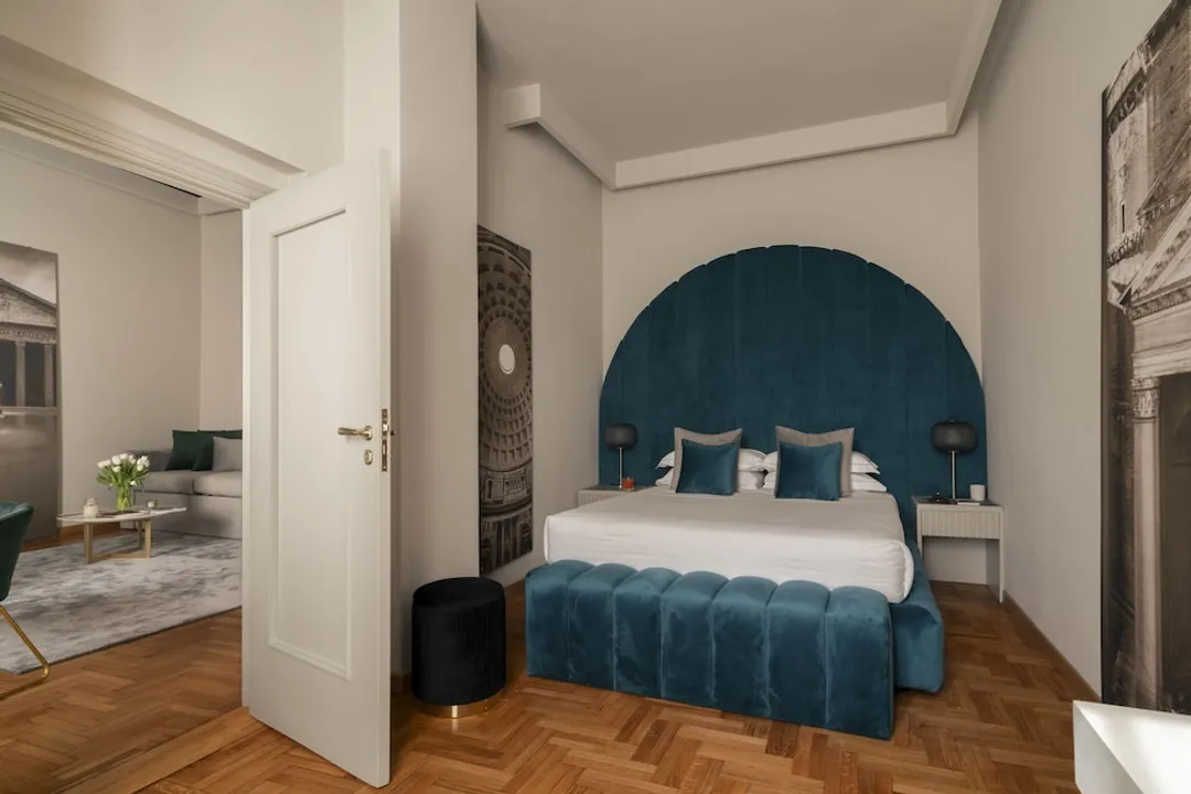 안티코 알베르고 델 솔레 알 판테온-Pantheon View Suite Apartment-2