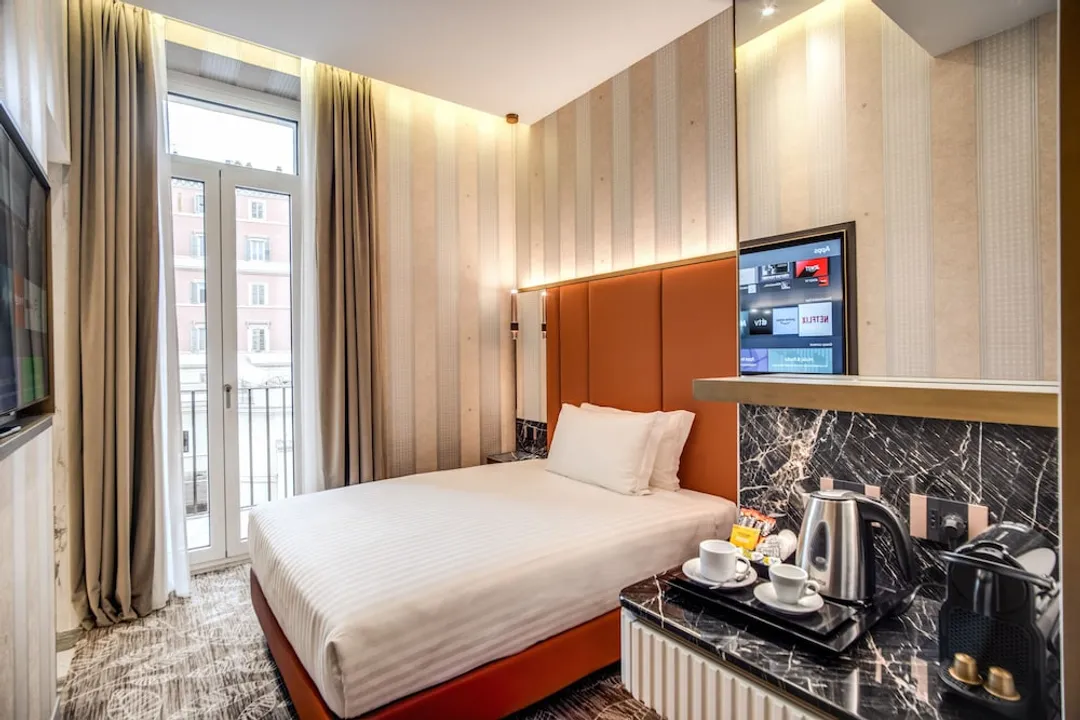 CC Palace Hotel Roma-單人房-1