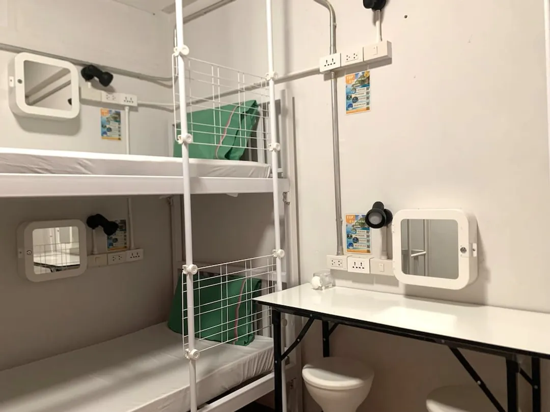 Sleep Sheep Phuket Hostel SHA-Private Twin Bunk Bed with A/C-4