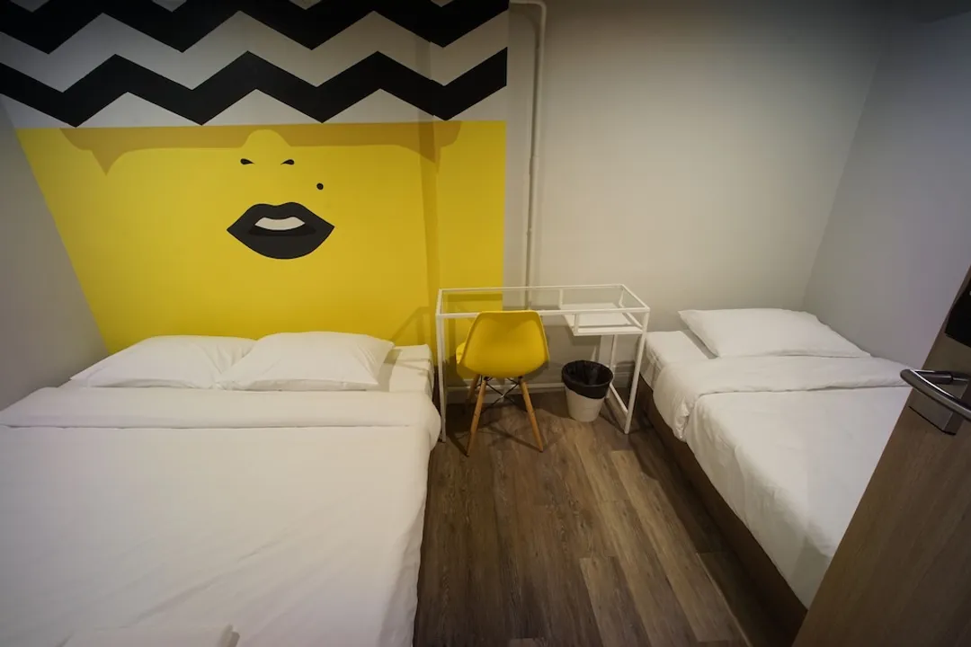 BRB 호스텔 방콕 실롬-Triple Room, Shared Bathroom-2