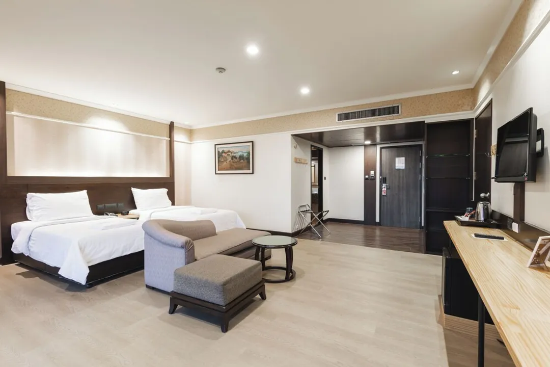 皇家河畔飯店 - SHA Extra Plus 認證-Premier Room Twin Bed (River View)-2
