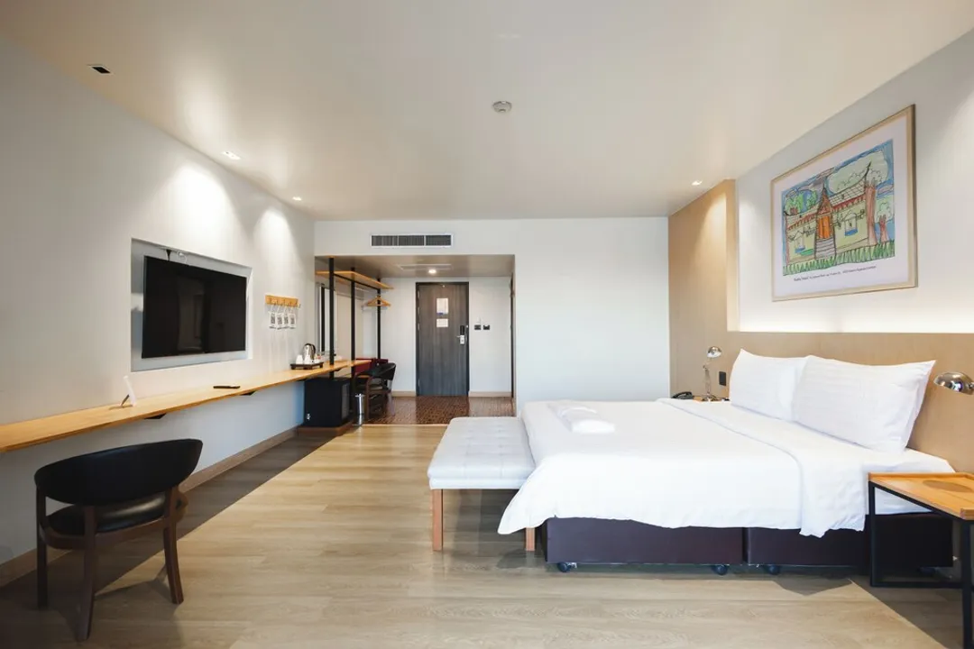 皇家河畔飯店 - SHA Extra Plus 認證-Premier Modern Room King bed (River View)-2
