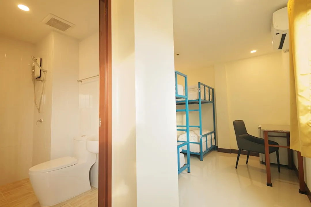 幸福青年旅舍-Quadruple Room with Private Bathroom-2