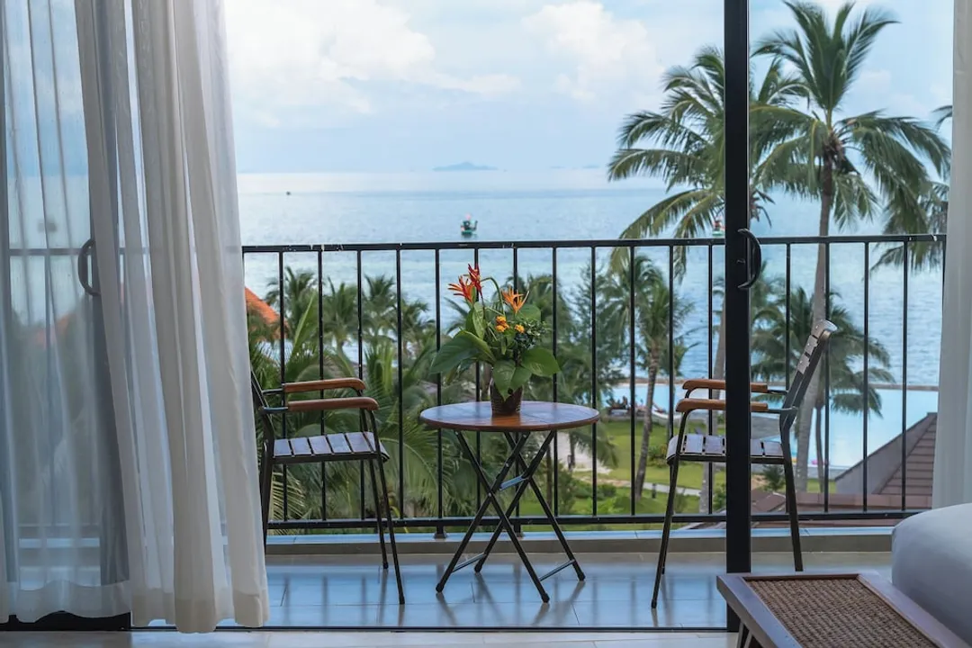 JM Casavilla Retreat Phu Quoc-豪華雙人房, 1 張特大雙人床, 海景 (Deluxe Sea Side Double)-4