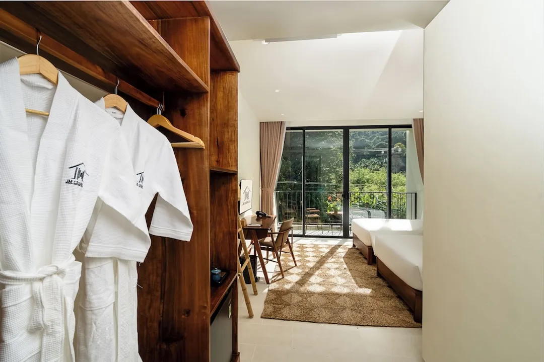JM Casavilla Retreat Phu Quoc-高級客房, 2 張單人床 (Superior Garden View Room Twin)-4