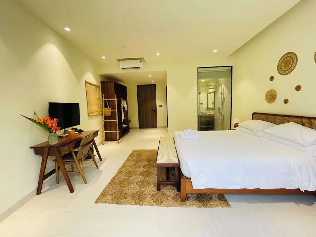 JM Casavilla Retreat Phu Quoc-高級客房, 1 張特大雙人床, 山景 (Superior Garden View Room Double)-8