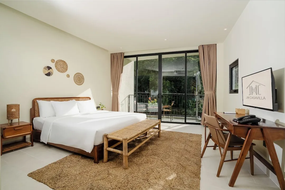 JM Casavilla Retreat Phu Quoc-高級客房, 1 張特大雙人床, 山景 (Superior Garden View Room Double)-3