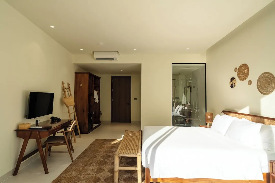 JM Casavilla Retreat Phu Quoc-高級客房, 1 張特大雙人床, 山景 (Superior Garden View Room Double)-4