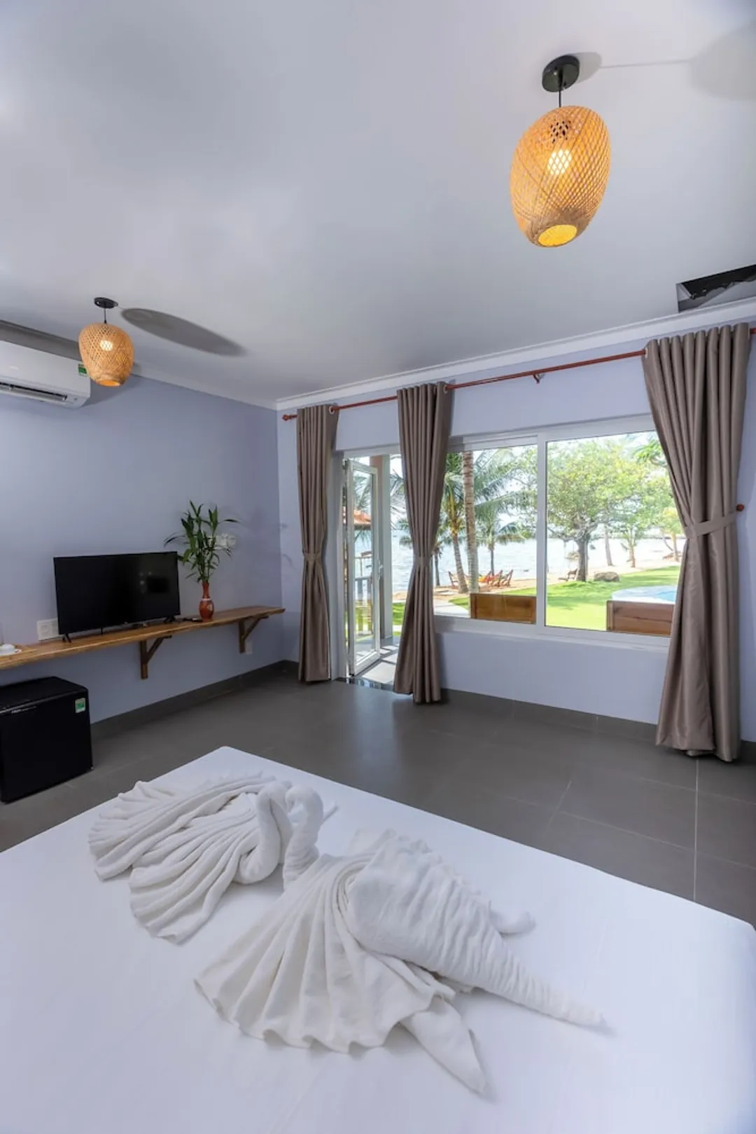 可夏納渡假村-頂級雙人房, 1 張特大雙人床, 海景 (Bungalow Deluxe Seaview 2)-20