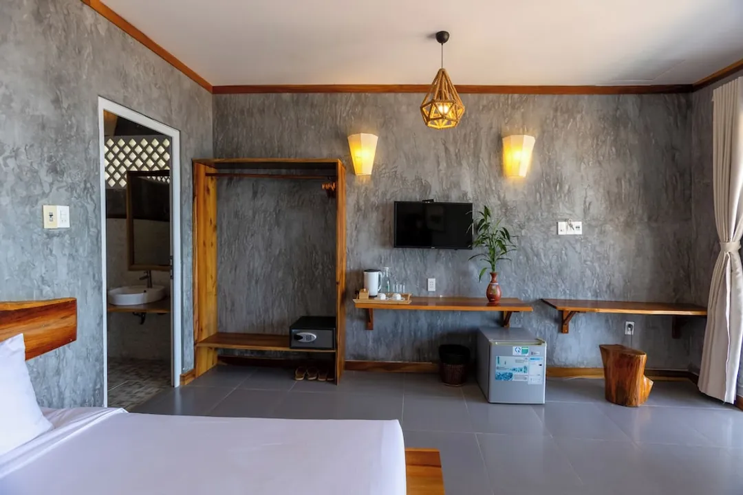 可夏納渡假村-頂級雙人房, 1 張特大雙人床, 海景 (Bungalow Deluxe Seaview 2)-10