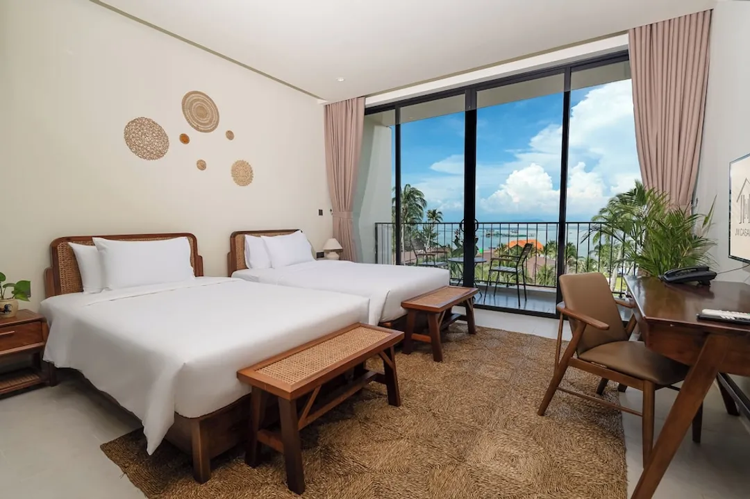 JM Casavilla Retreat Phu Quoc-豪華雙床房, 2 張單人床, 海景 (Seaside Deluxe Room Twin)-5