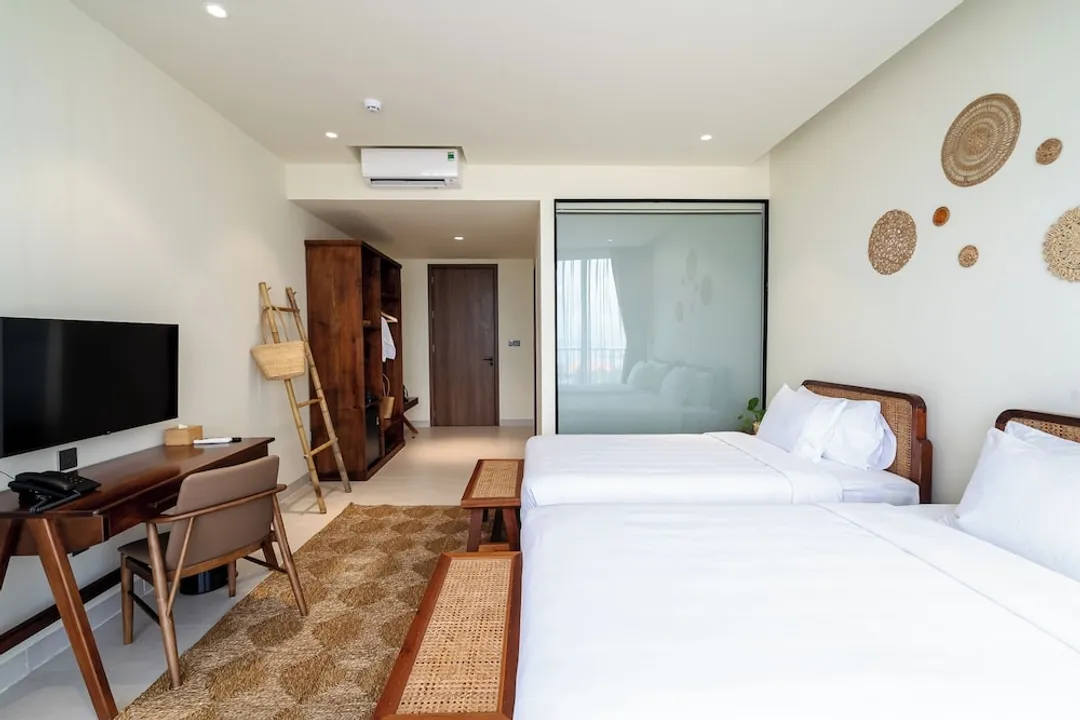 JM Casavilla Retreat Phu Quoc-豪華雙床房, 2 張單人床, 海景 (Seaside Deluxe Room Twin)-3