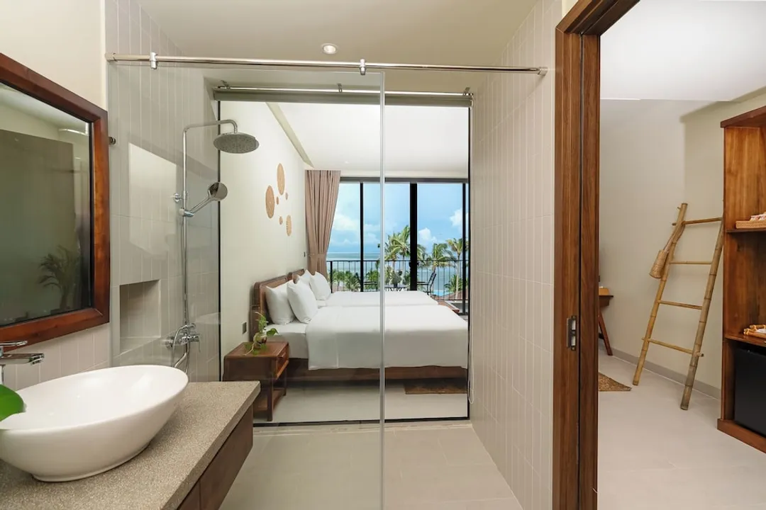 JM Casavilla Retreat Phu Quoc-豪華雙床房, 2 張單人床, 海景 (Seaside Deluxe Room Twin)-4