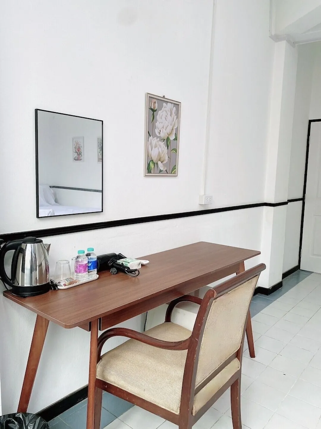 Bob House MRT Hua Lamphong-Deluxe Double Room, City View-3