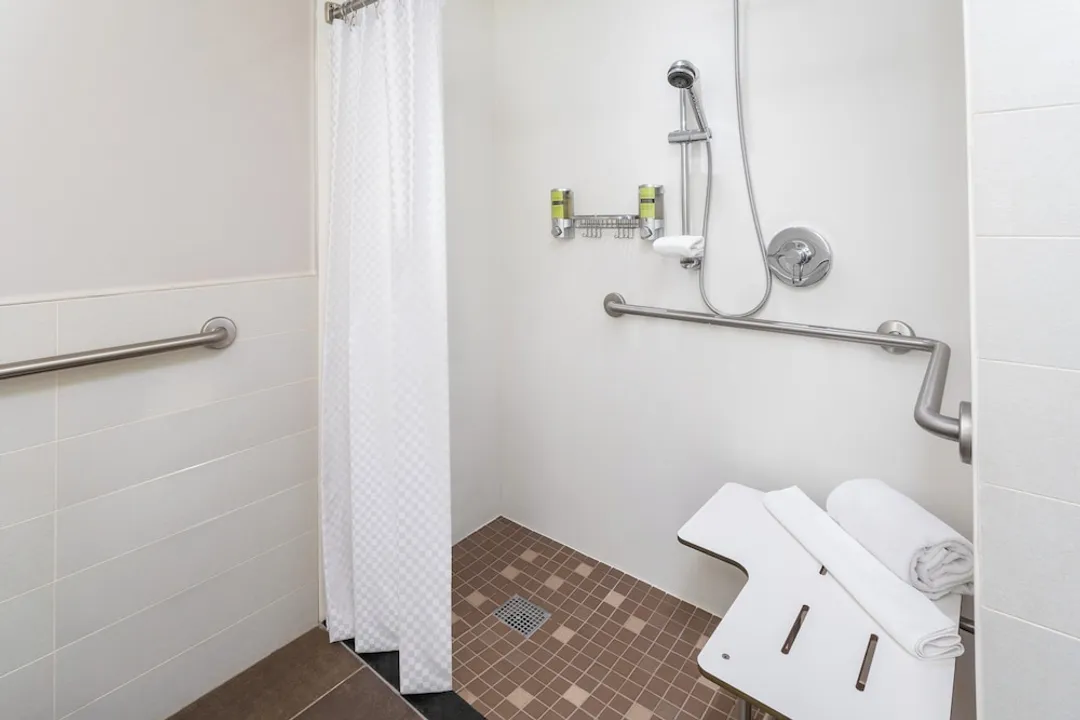 纽约时代广场西元素酒店-传统客房, 1 张特大床 (Mobility Accessible, Roll-in Shower)-7