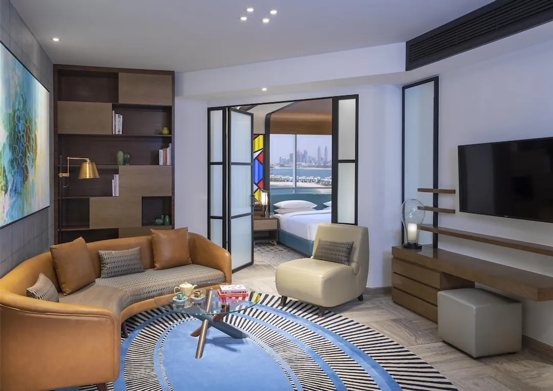 アンダーズ ドバイ ザ パーム バイ ハイアット-Andaz デラックス スイート シービュー-3