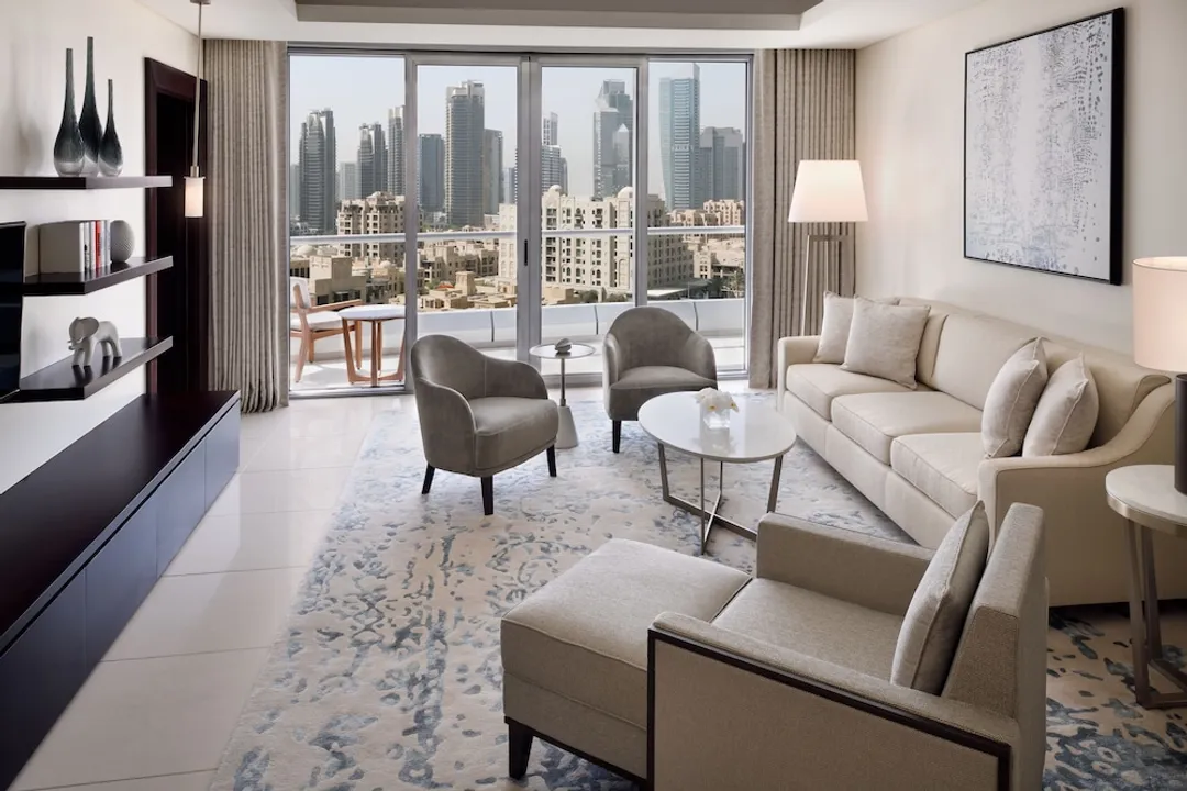 어드레스 다운타운-컴포트 아파트, 침실 1개 (Fountain and Burj Khalifa View)-1
