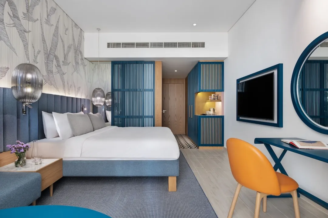 棕櫚 C 中央渡假村-Deluxe Double Room With Balcony And Hotel Private Beach Access-2