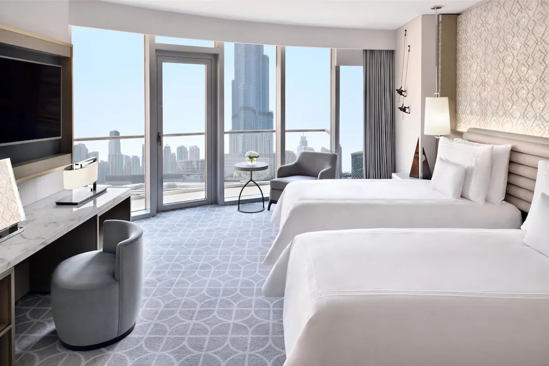 杜拜中央大道凱賓斯基飯店-總統套房, 多張床, 城市景觀 (Presidential Suite)-2