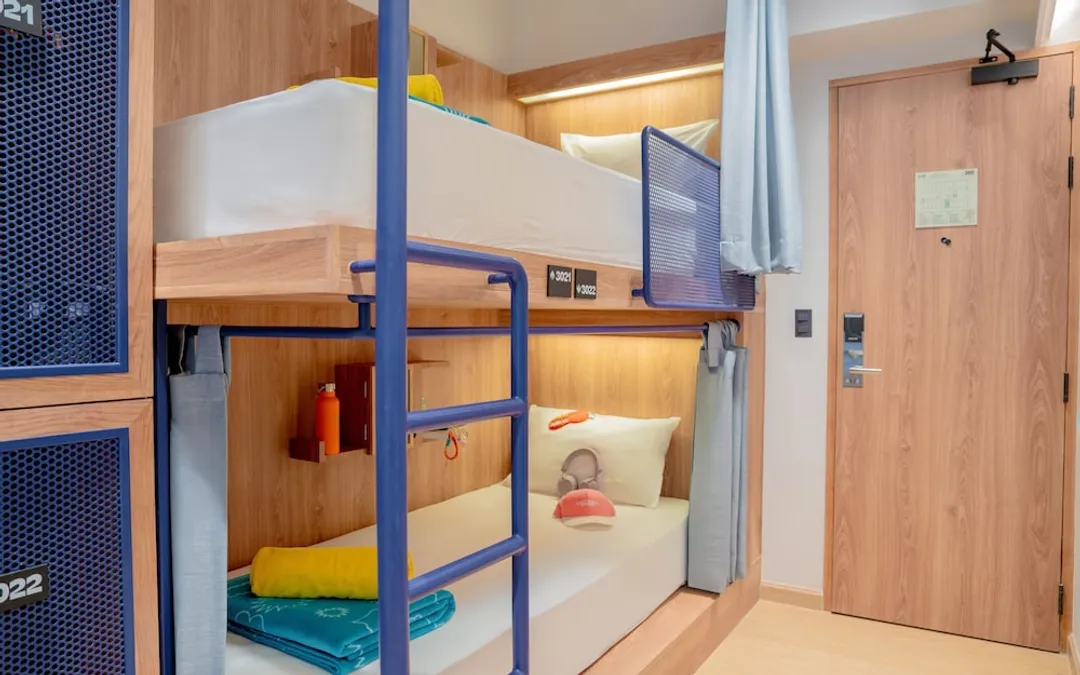 럽 디 방콕 시암 호스텔-Bed in 4-Bed Mixed Dormitory Room-9