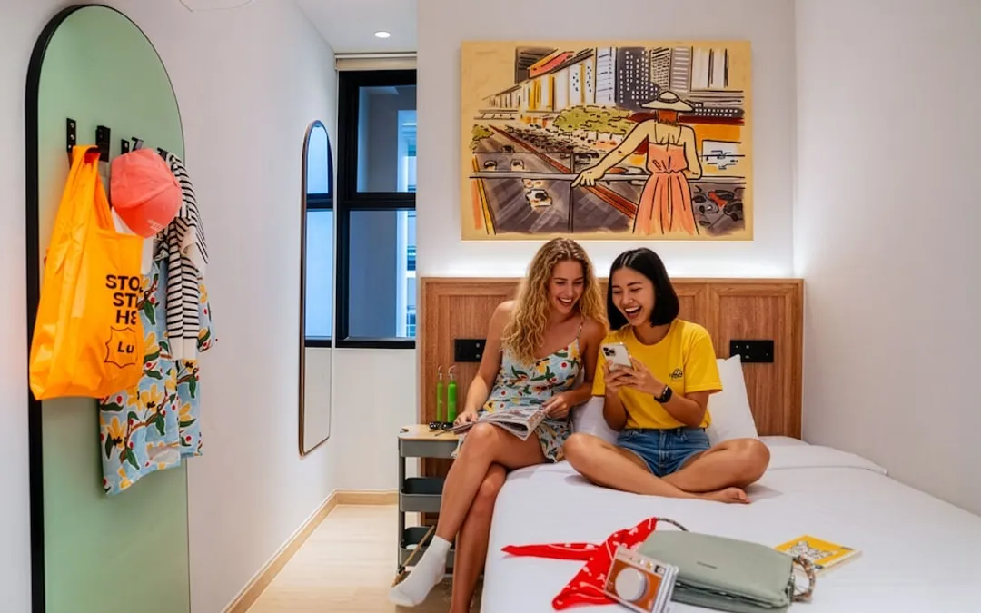 럽 디 방콕 시암 호스텔-The Compact - Economy Double Room-1