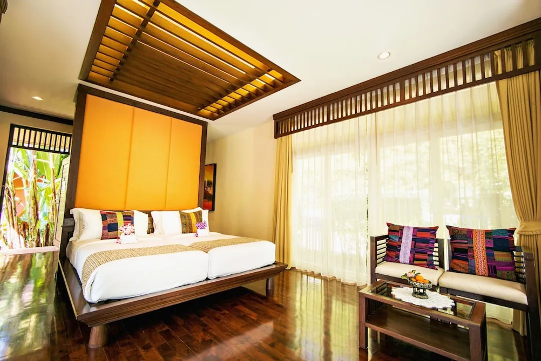 清邁拉威沃溫泉度假村-Garden Villa Twin Beds-2