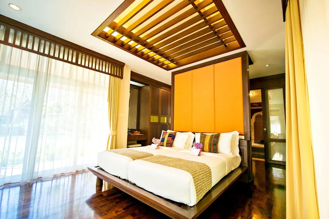 清邁拉威沃溫泉度假村-Garden Villa Twin Beds-4