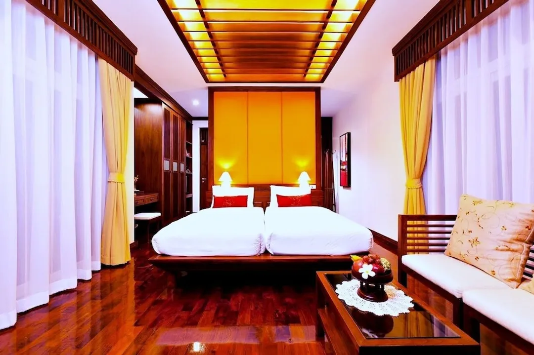清邁拉威沃溫泉度假村-Garden Villa Twin Beds-9