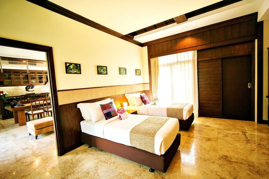 清邁拉威沃溫泉度假村-Pool Suite Villa Twin-4