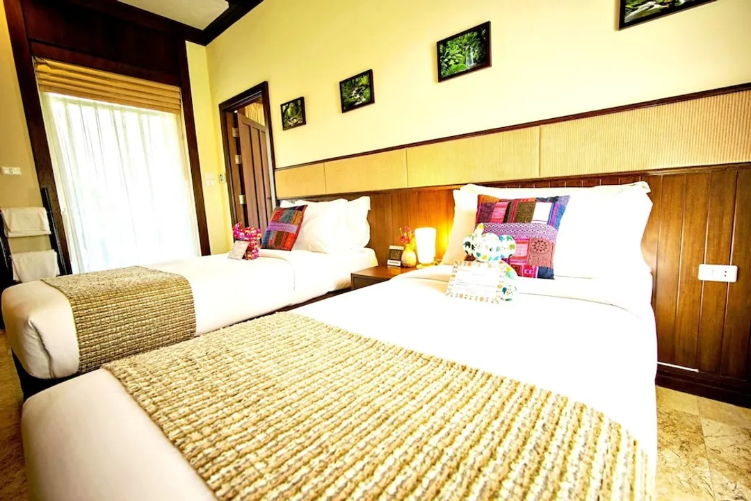 清邁拉威沃溫泉度假村-Pool Suite Villa Twin-6