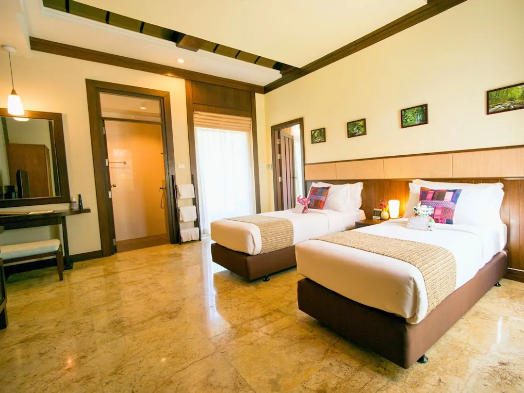 清邁拉威沃溫泉度假村-Pool Suite Villa Twin-1