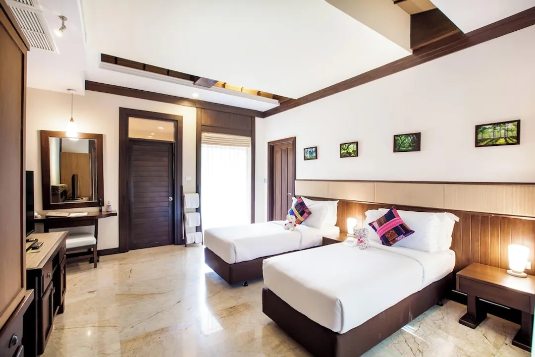 清邁拉威沃溫泉度假村-Pool Suite Villa Twin-5
