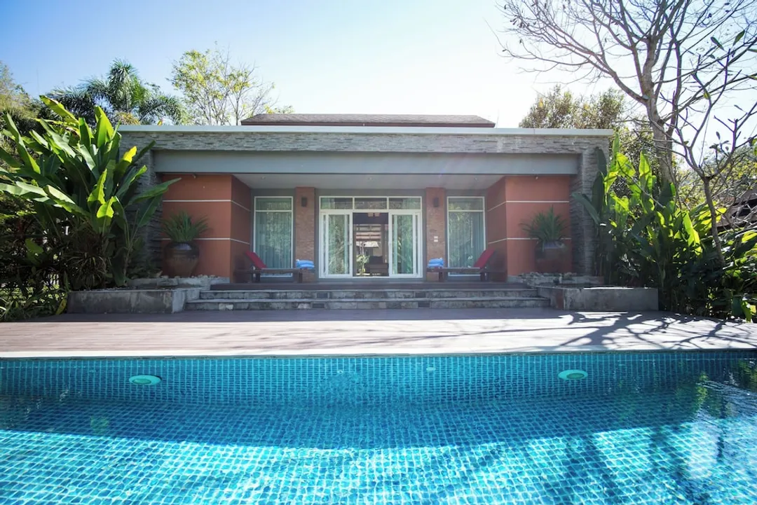清邁拉威沃溫泉度假村-Pool Suite Villa Twin-16