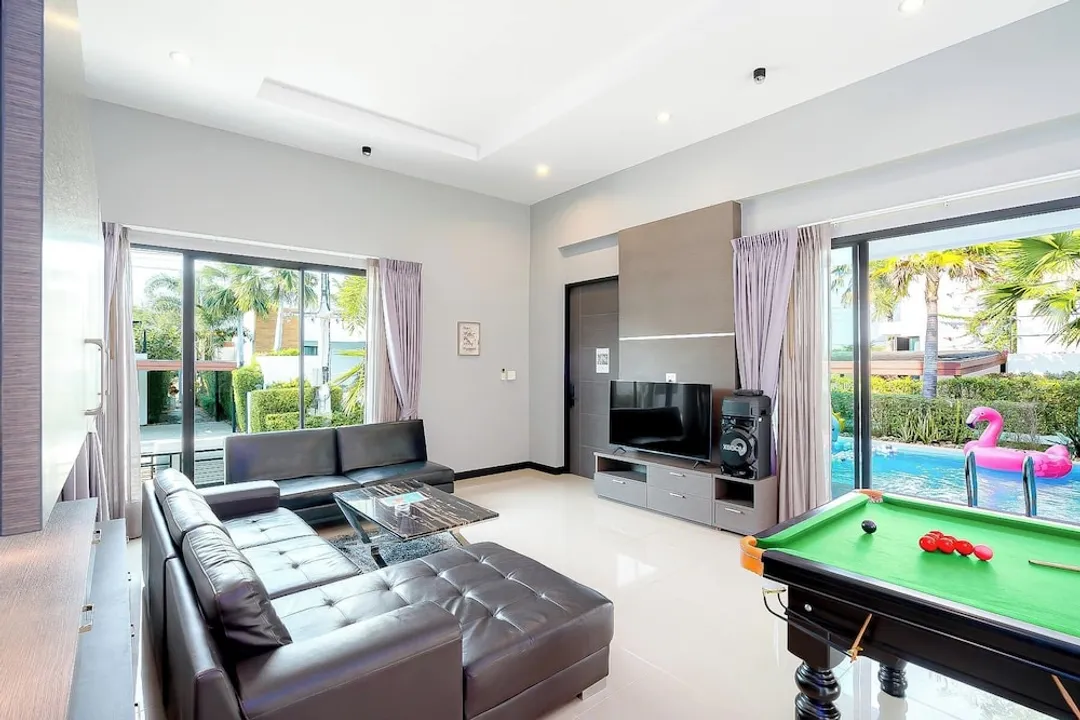 華欣海魁特花園飯店-Heal House Pool Villa for 10 people - Stay 24 Hours-12