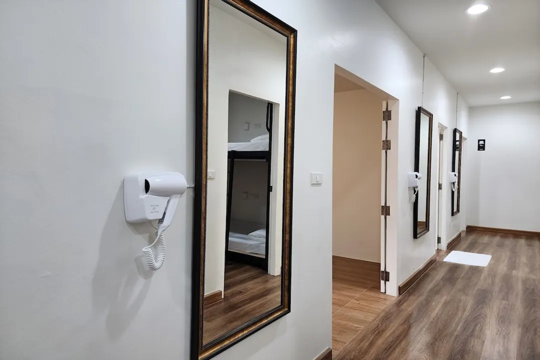 Forgotten Hostel Silom-cabin double in shared dormitory room-3
