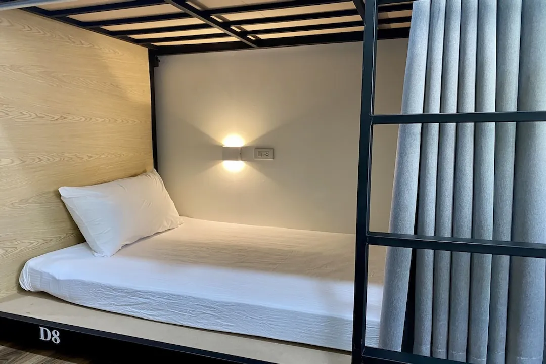 Forgotten Hostel Silom-Upper bed in mixed dormitory-1
