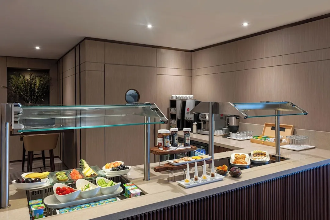 伊斯坦堡泊拉特萬麗飯店-俱樂部客房, 1 張特大雙人床, 海景-5