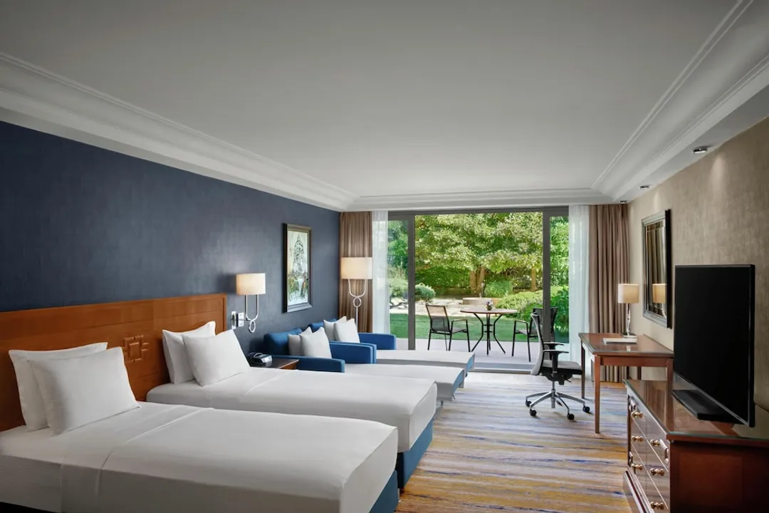 伊斯坦堡博斯普魯斯希爾頓飯店-Twin Family Garden Room with Terrace-4