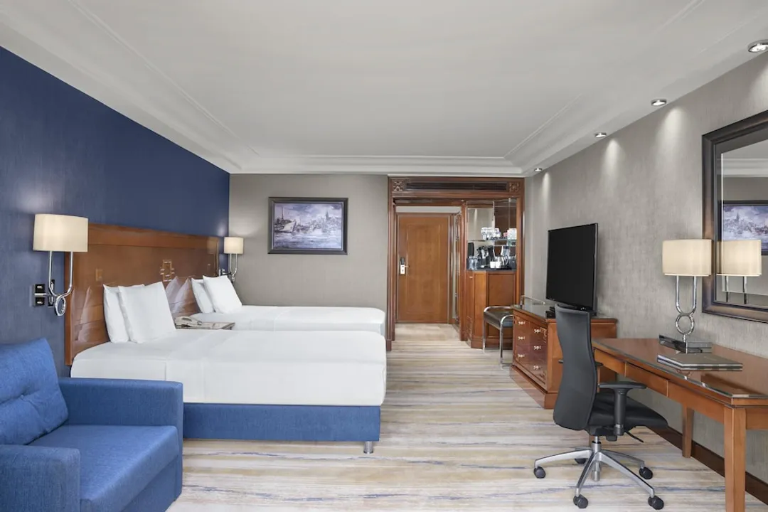 伊斯坦堡博斯普魯斯希爾頓飯店-Twin Family Garden Room with Terrace-6