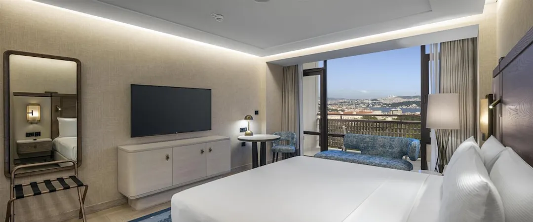 伊斯坦堡博斯普魯斯希爾頓飯店-King Executive Room - Bosphorus View-3