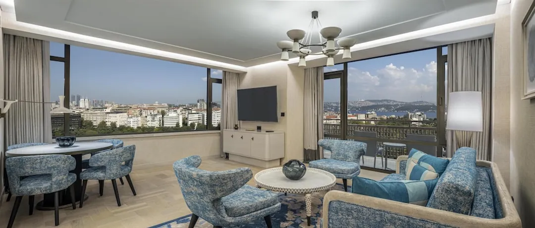 伊斯坦堡博斯普魯斯希爾頓飯店-Executive Bosphorus Suite with Kitchenette-5