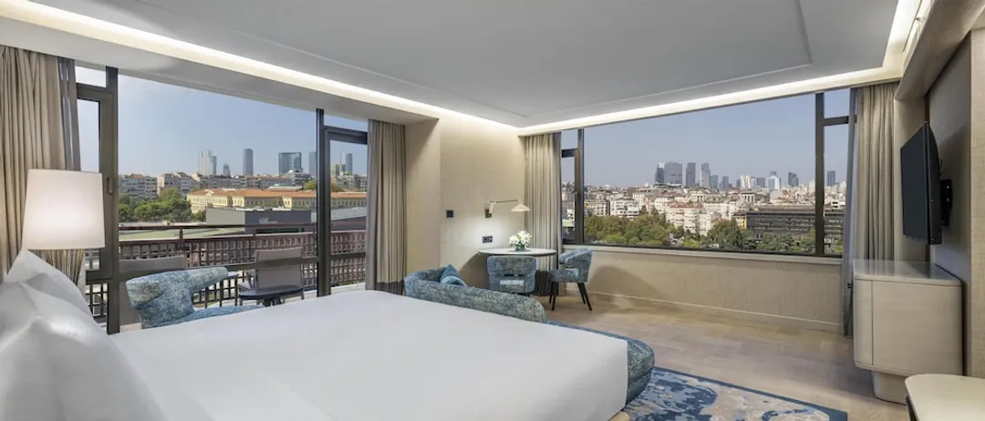 伊斯坦堡博斯普魯斯希爾頓飯店-Executive Bosphorus Suite with Kitchenette-3