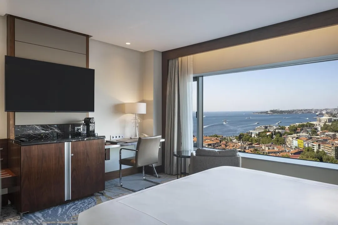 伊斯坦堡博斯普魯斯港麗飯店-行政客房, 1 張特大雙人床 (Bosphorus View)-6