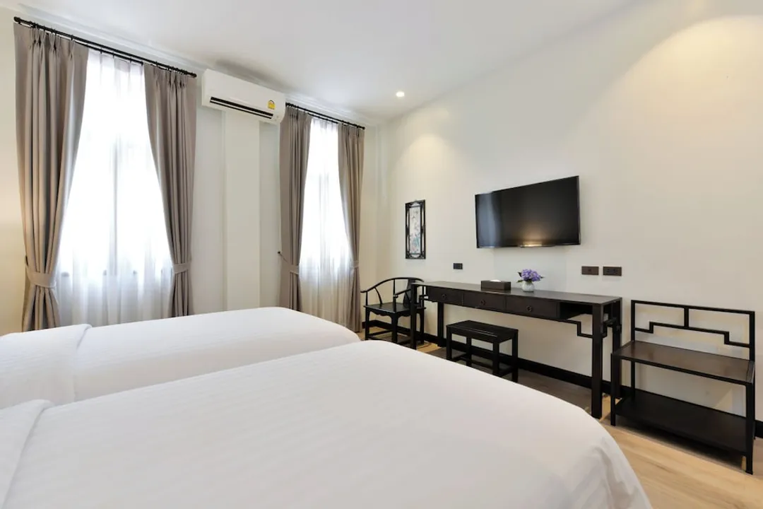 Old Thai Heng Hotel-豪華雙床房-3