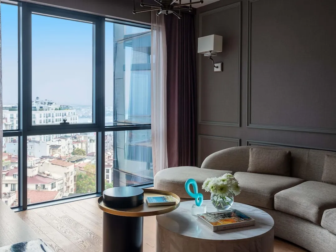 ソフィテル イスタンブール タクシム-Prestige Suite, One Bedroom, Bosphorus View, King Bed (Club Millesime Access)-6