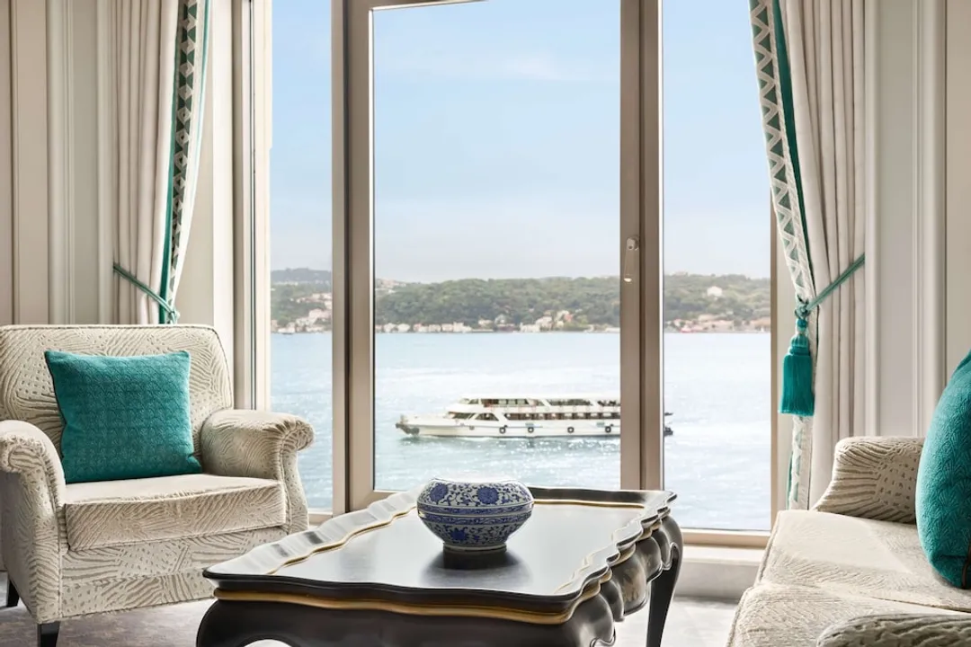伊斯坦堡博斯普魯斯香格里拉-極品客房, 1 張特大雙人床 (Bosphorus View)-1