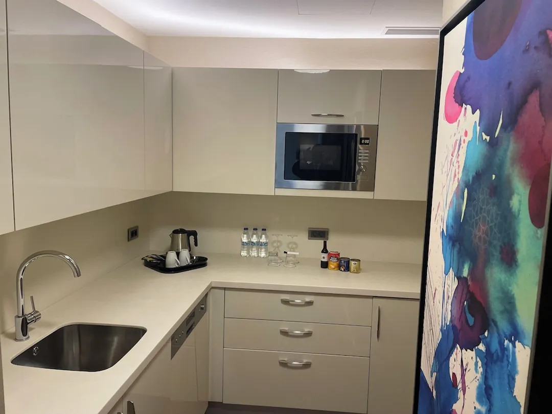 溫德姆伊斯坦堡歐洲大飯店-豪華客房, 1 張特大雙人床, 簡易廚房-5