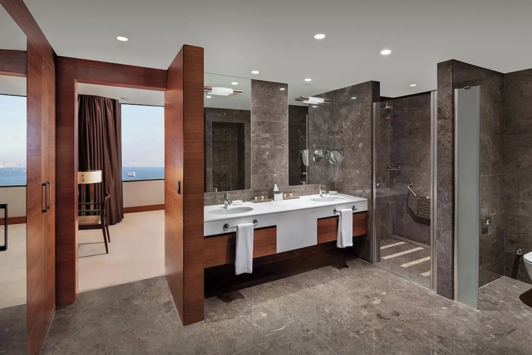 伊斯坦堡阿塔科伊喜來登飯店-行政套房, 1 張特大雙人床, 海景-6
