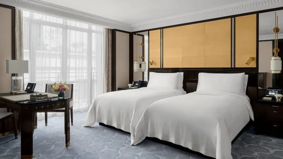 더 페닌슐라 이스탄불-Deluxe Room, 2 Double Beds-1